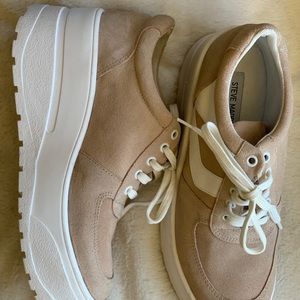 Steve Madden Suede Platform Sneakers